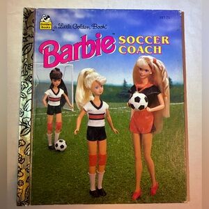 Barbie Soccer Coach; A Little Golden Book 1995